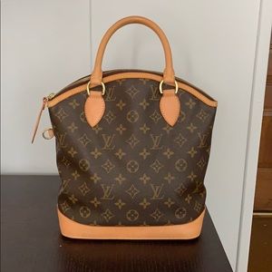 Louis Vuitton Monogram Lockit PM Handbag